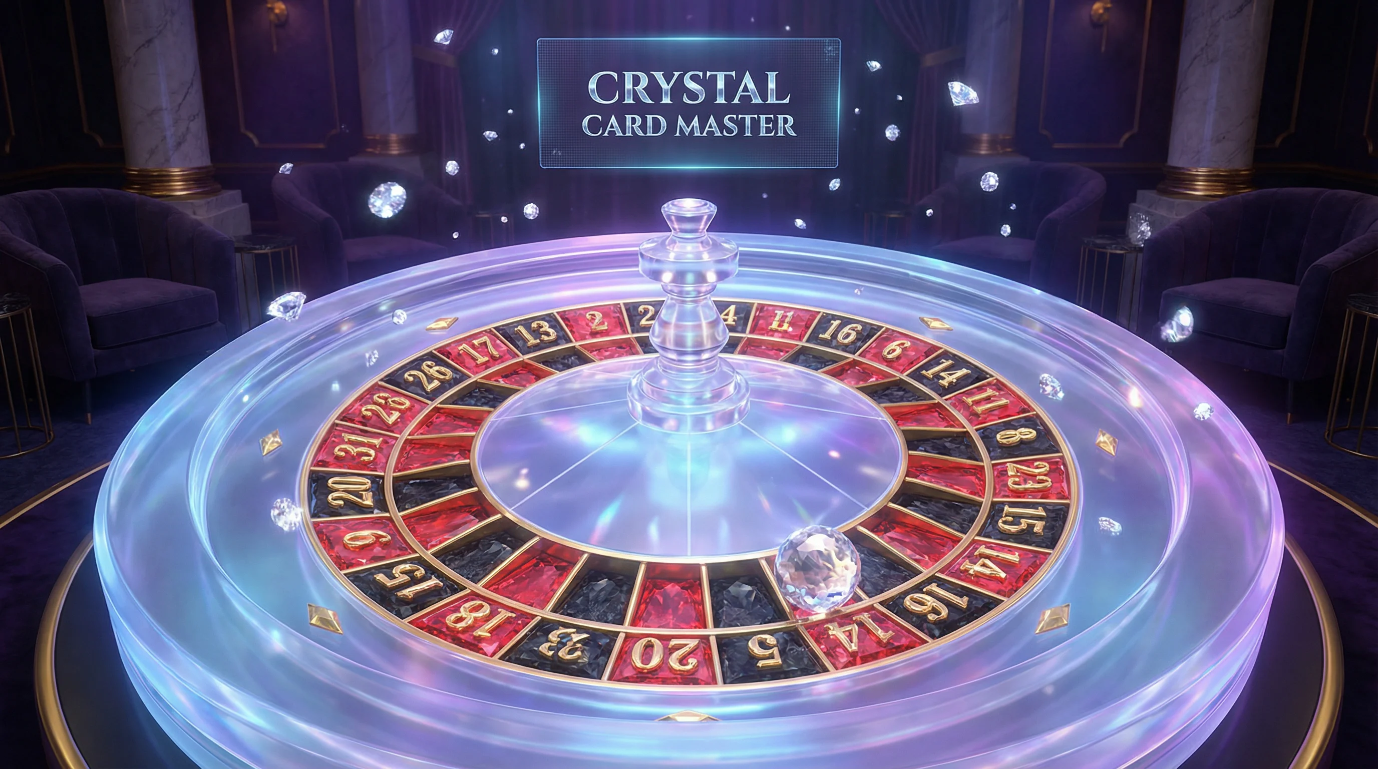 Ruleta de cristal premium en Rivalo Cassino